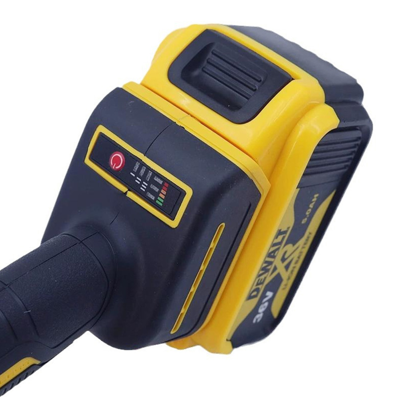 Dingwei kuat 18v 8a lithium bateri berus pengisar sudut